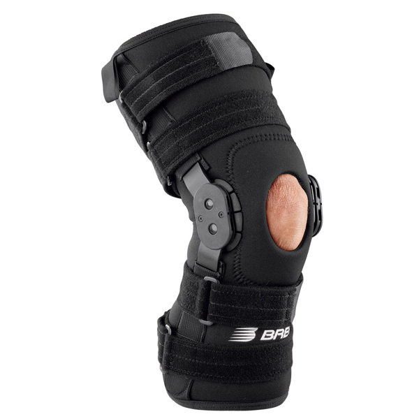 Patella stabilizer with hinged